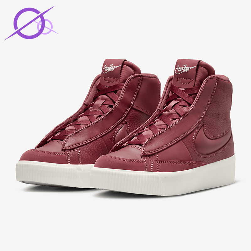 Nike/耐克正品Blazer Victory 女士运动复古高帮板鞋DR2948-600