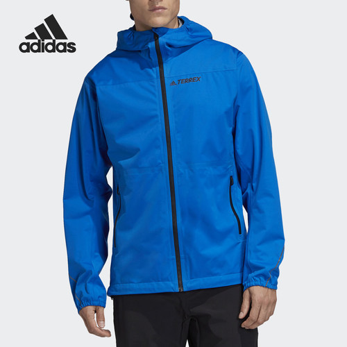 Adidas/阿迪达斯正品春秋男士运动复古潮流连帽夹克外套GD0804