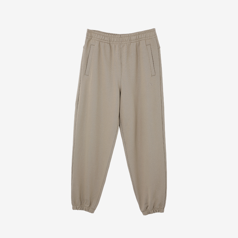 彪马男女运动休闲宽松束脚长裤