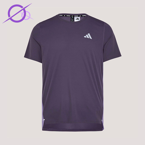 Adidas/阿迪达斯正品春季男士跑步训练经典透气圆领短袖T恤KZ5038