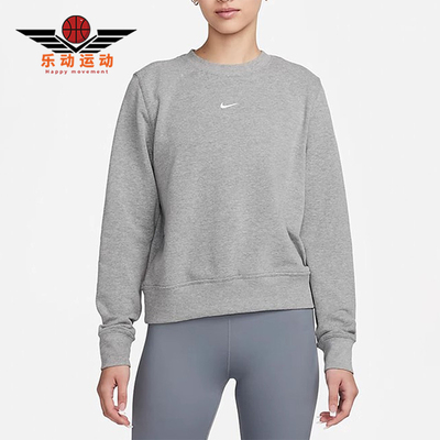 耐克女士运动宽松卫衣圆领