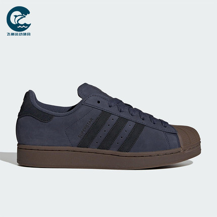 Adidas/阿迪达斯正品三叶草男女系带贝壳头耐磨低帮板鞋JQ3226