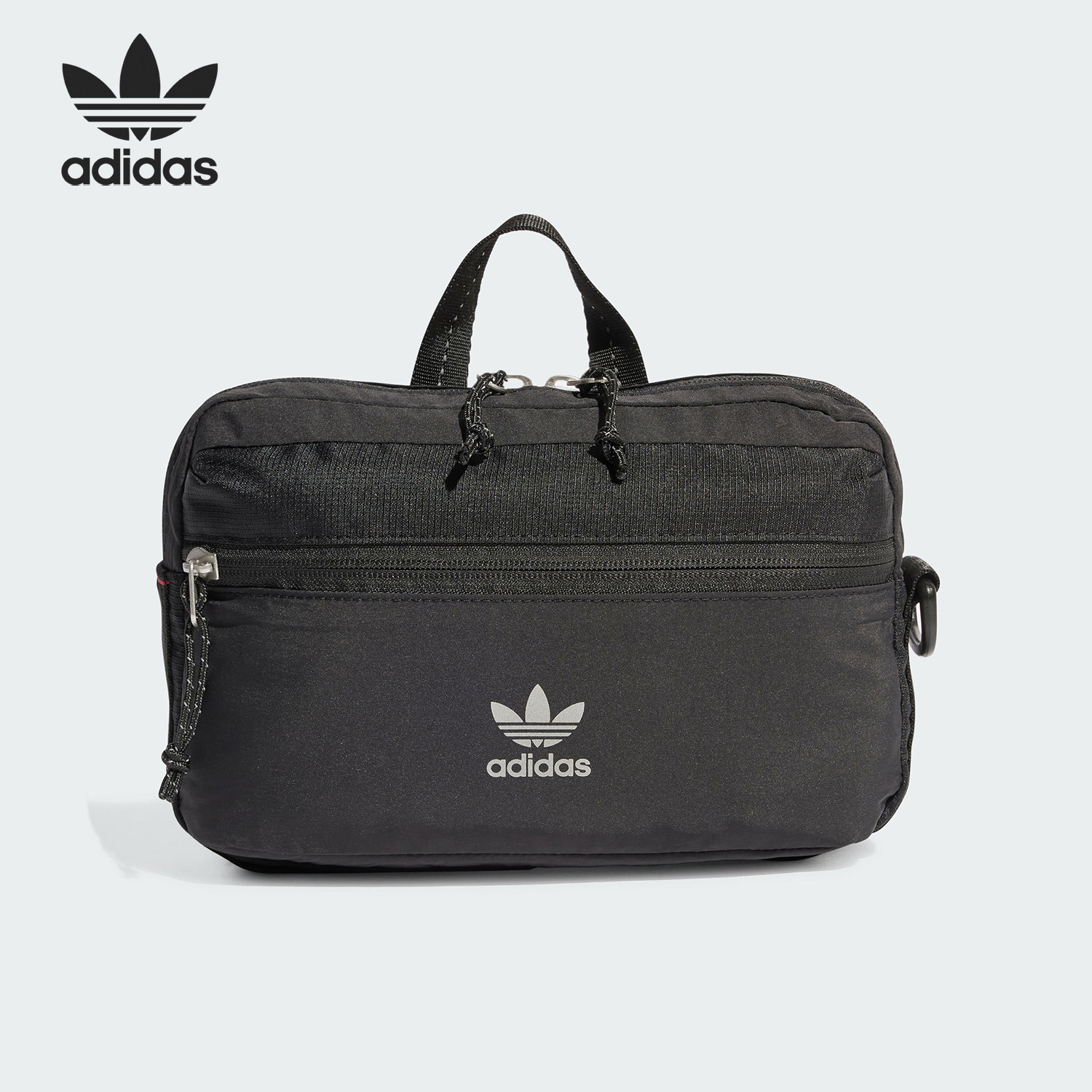 Adidas/阿迪达斯正品三叶草男士可调节运动休闲腰包JH3762,运动包/户外包/配件,挎包/拎包/休闲包,淘宝优惠券,粉丝福利购,淘宝优惠卷