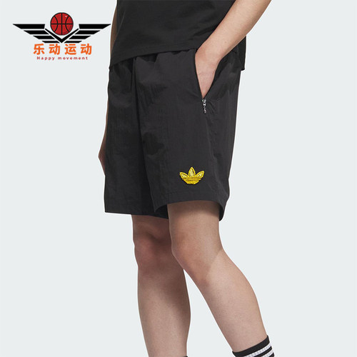 Adidas/阿迪达斯正品三叶草男士休闲宽松户外经典透气短裤KE5795