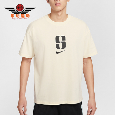 Nike/耐克正品2025男士休闲圆领套头印花透气篮球短袖IO4239-113