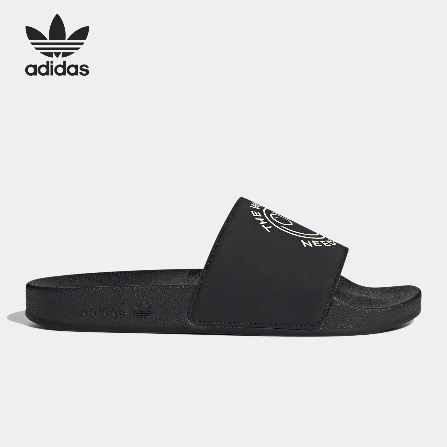 Adidas/阿迪达斯正品三叶草ADILETTE男女新款居家拖鞋GZ2201