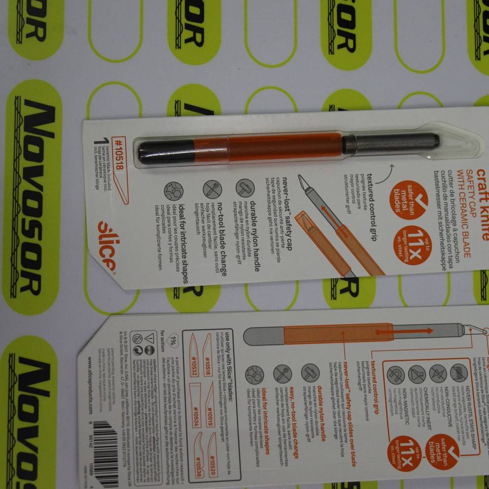 SLICE  10535绝缘壁纸刀刀片不生锈陶瓷矩形刀片咨询订期货