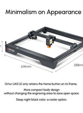 RetailORUTR OLM3 LE  10W  5W  激光雕刻机便携式方框雕刻机创意