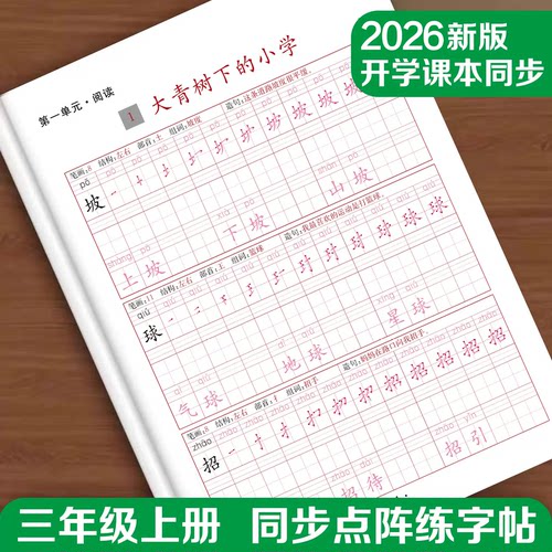 智迪猴小学语文同步练字帖
