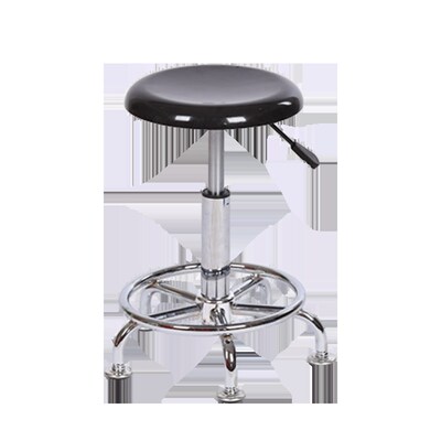 玻璃钢升降旋转高脚圆凳学校实验室椅子工厂车间R流水线员工操作