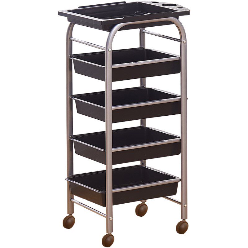 复古美发车发廊手推n车杠车美容小推车理发店烫染工具车特价包邮