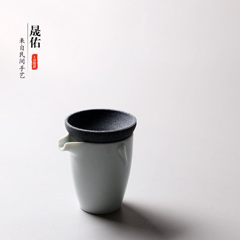 无孔茶漏茶滤茶叶过滤器隔茶过滤网茶具漏斗茶隔茶漏器Z矿石滤茶