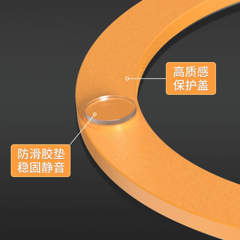 餐桌转盘底座实木玻璃圆桌轴承红木圆形桌子转芯家用Y饭桌旋转轨