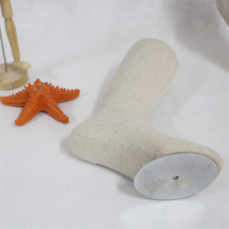 新款脚模鞋模包布儿童男s女袜模 脚模袜模腿模 加厚磁铁假人脚