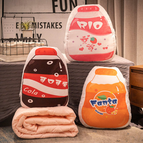 抱枕被子两用办公室午睡枕头靠枕折叠毯子二合一R汽车用男生款睡