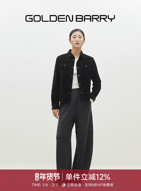 GOLDEN BARRY金和百瑞25年冬季休闲潮流设计衬衣款鹅绒服131007
