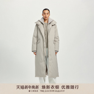 BARRY25冬简约气质假两件立领羽绒服132065 GOLDEN 90白鹅绒