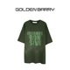 GOLDEN BARRY金和百瑞2024夏时尚 百搭字母宽松印花T恤男女201891