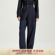 舒适藏肉丹宁蓝镰刀萝卜裤 GOLDEN BARRY金和百瑞春秋新款 505110