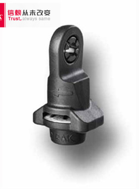 戴乐克DIRAK  接头 PA 适用于圆杆 带快速安装装置200-9621