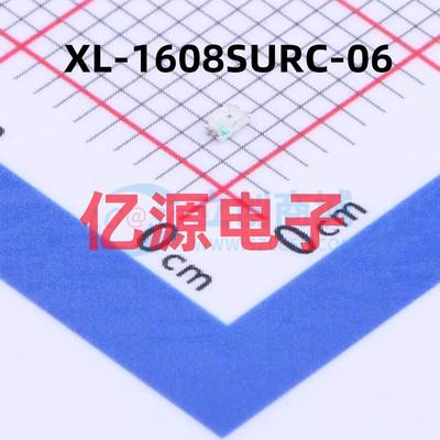 LED发光二极管 XL-1608SURC-06 XINGLIGHT(成兴光) 0603 红灯正贴