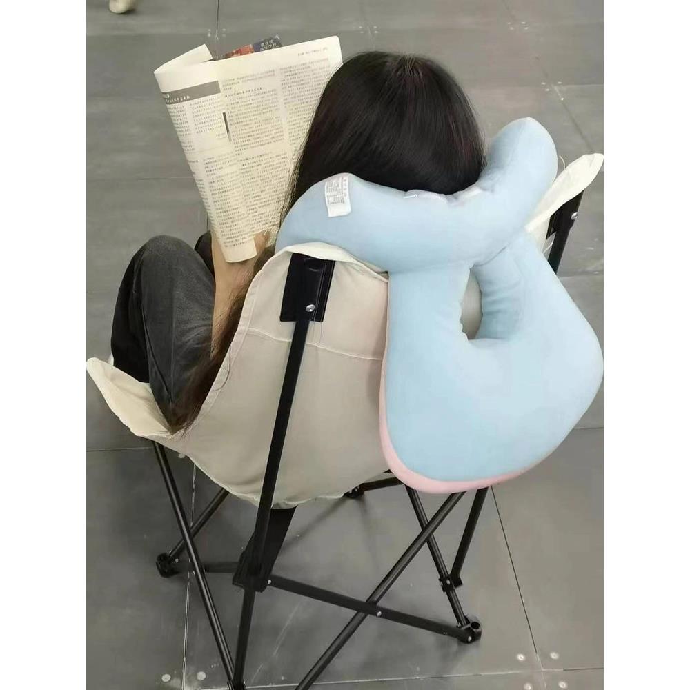 【考研好物】u型靠椅午睡枕午休神器大小学生抱枕办公室桌上趴睡