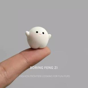 可爱团摆件可爱小团团治愈系车内饰品摆件小汽车中控台新款 网红