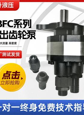 液压油泵齿轮泵后出CBFC20 25 32 40 50泵液高压齿轮泵液压机油泵