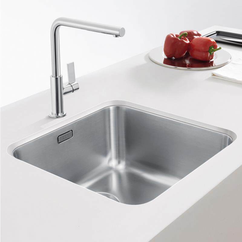 弗兰卡厨房不锈钢拉丝水槽单槽FEX110-5001A洗菜盆FEX110-6001A