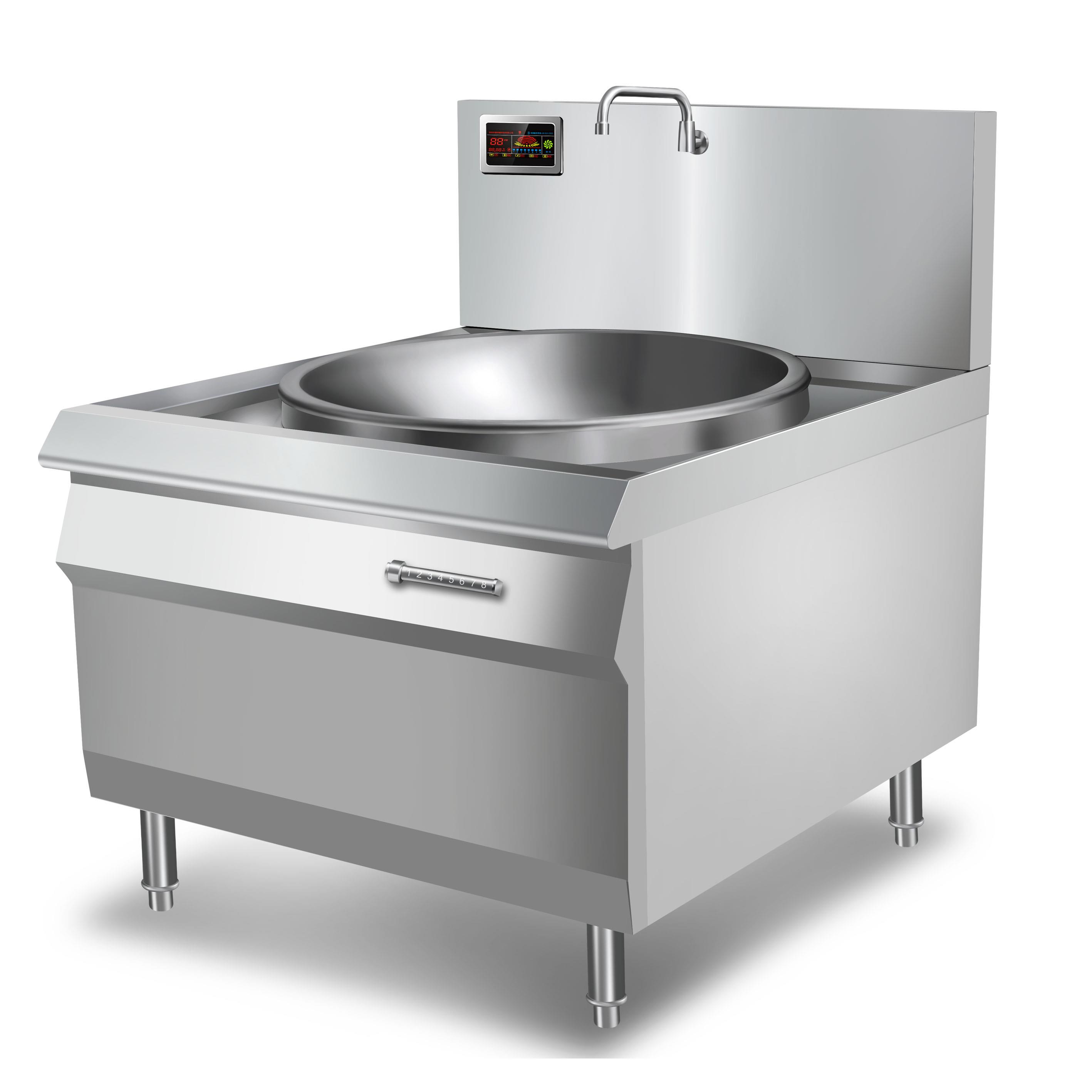 淮南牛肉汤电磁灶大功率商用电磁炉饭店食堂大锅灶双头电炒炉灶台