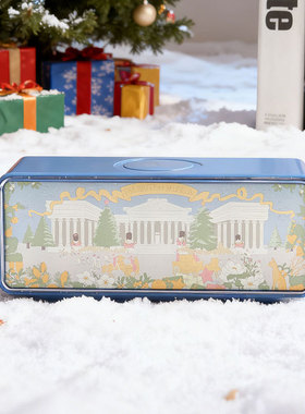 大英博物馆圣诞系列建筑白噪音蓝牙音响无线充氛围灯圣诞节礼物