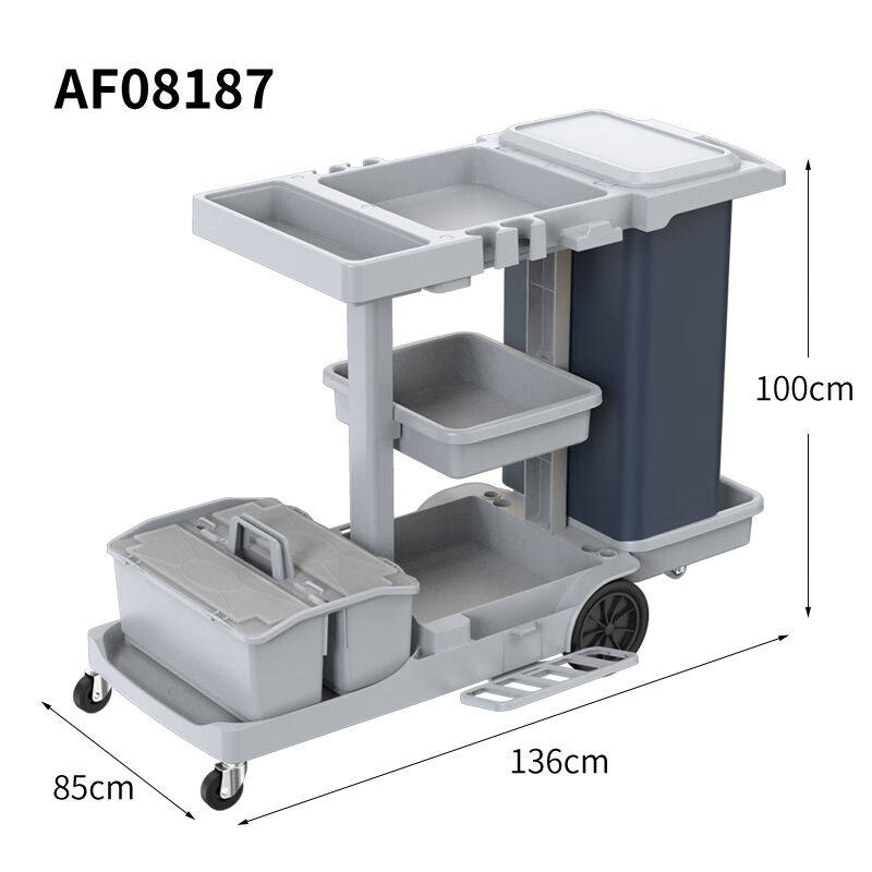 速发厂家白云清洁08187清洁车推6车保洁车工具收纳推车布草车1手*,商业/办公家具,平板手推车/工具车/爬楼机,淘宝优惠券,粉丝福利购,淘宝优惠卷