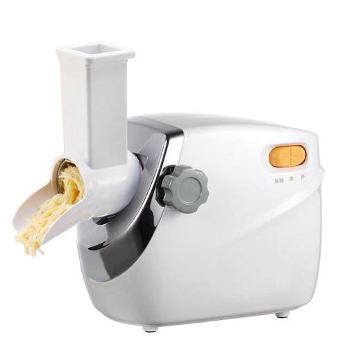 芝士切丝器电动奶酪自动刨丝鸡蛋碎机多功能商用小型家用切片磨蓉