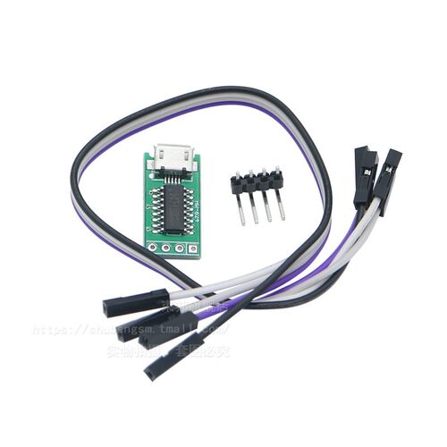 CH340C USB转TTL串口ISP下载模块 51 STM32 Micro win7 10 CH340T