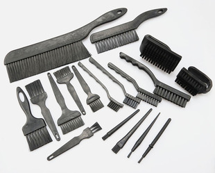 防静电直柄刷 防静电刷子 单排刷 PCB板刷子 防静电毛刷 除尘毛刷