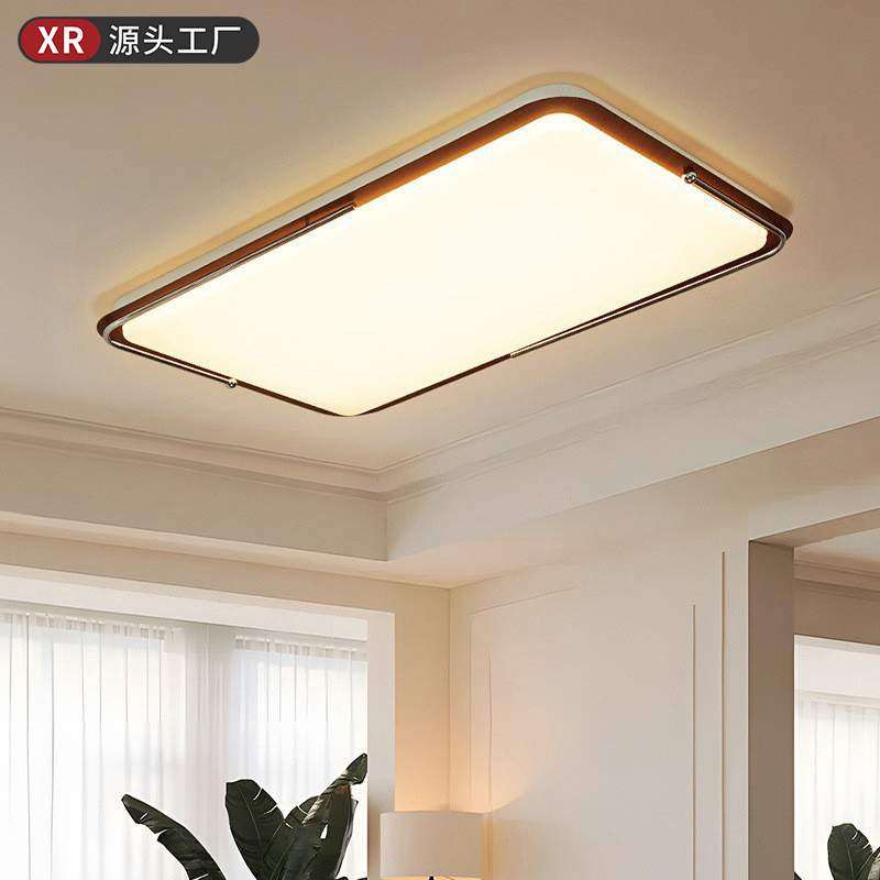 中古风客厅主灯吸顶灯法式复古卧室包豪斯胡桃木色设计师餐厅灯具,3C数码配件,USB灯,淘宝优惠券,粉丝福利购,淘宝优惠卷