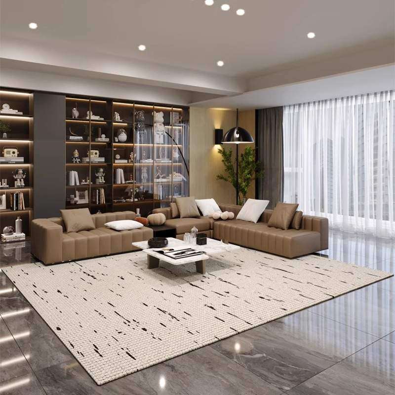 轻奢客厅地毯卧室新款沙发地垫茶几防水防污床边毯房间高级简约,3C数码配件,USB灯,淘宝优惠券,粉丝福利购,淘宝优惠卷