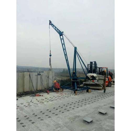 供应楼顶拆架搭建钢结构用移动式小型吊运机移动式简易吊机