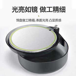 全磁拉饵盘竞技强磁通用垂钓鱼具饵料盘立钩饵盘单层钓箱拉丝磁盘