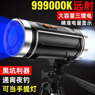 夜钓灯激光炮大功率型钓鱼灯水上漂超亮强光氙气大功率防水蓝光白