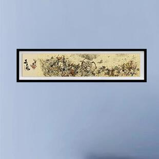 云鬼拼图408片相框96.5乘18长款拼图框挂墙 96.5*18cm拼图裱框