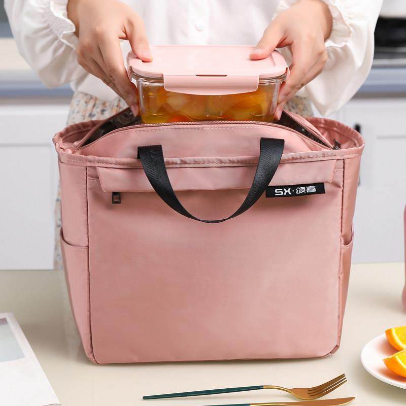 装饭盒手提保温袋便当包餐盒袋子防水大容量手拎饭兜带饭包上班族,收纳整理,保温包,淘宝优惠券,粉丝福利购,淘宝优惠卷