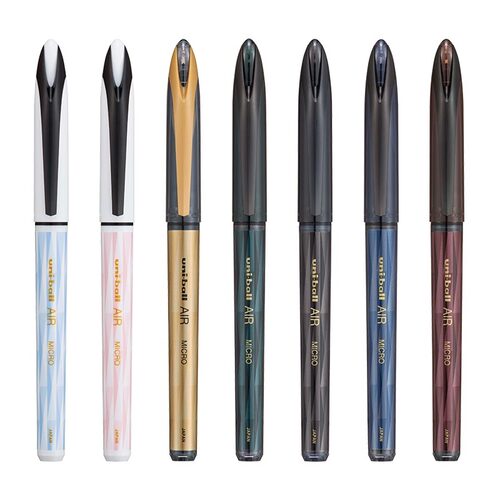新品三菱uni-ball AIR中性签字笔黑科技水笔黑金系列UBA-188C直液笔0.5MM商务