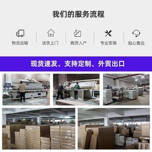轻奢极简衣卧室家用出租房济经RGO型白色实木衣平柜开六门组柜合