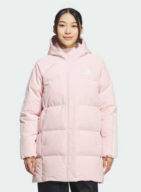 adidas阿迪达斯女子W 3S MID D JKT运动休闲羽绒服KC2484