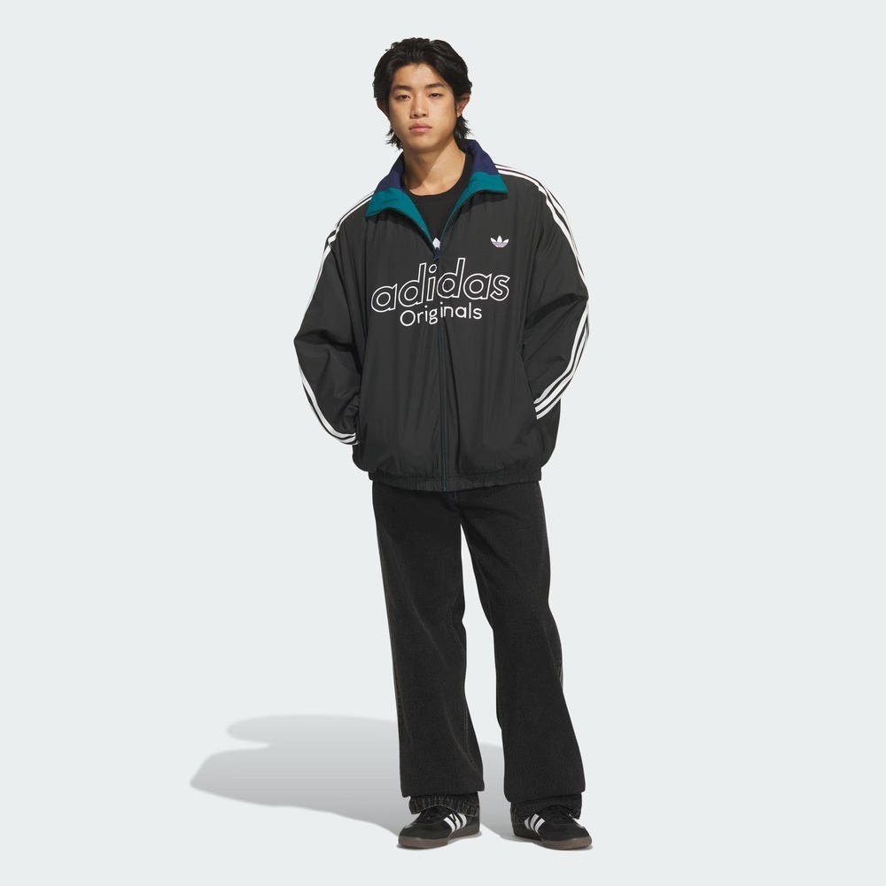 adidas 阿迪达斯三叶草男子RSMREVJKT运动休闲棉服外套KS5954