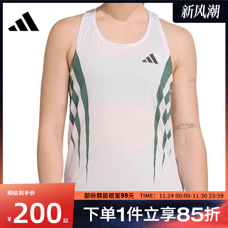 adidas阿迪达斯女子运动休闲无袖T恤JZ8034