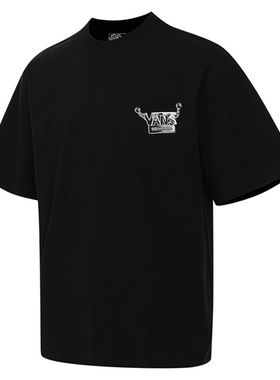 VANS范斯男子CHARM S TEE运动休闲短袖T恤VN00104FBLK