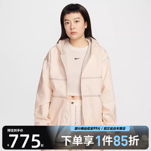 运动健身连帽夹克外套IF0337 NIKE耐克女子AS STREET NSW 103