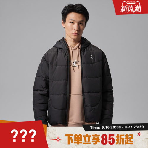 NIKE耐克男子AS J TF SPRT MDWT运动休闲棉服外套IM7608-010